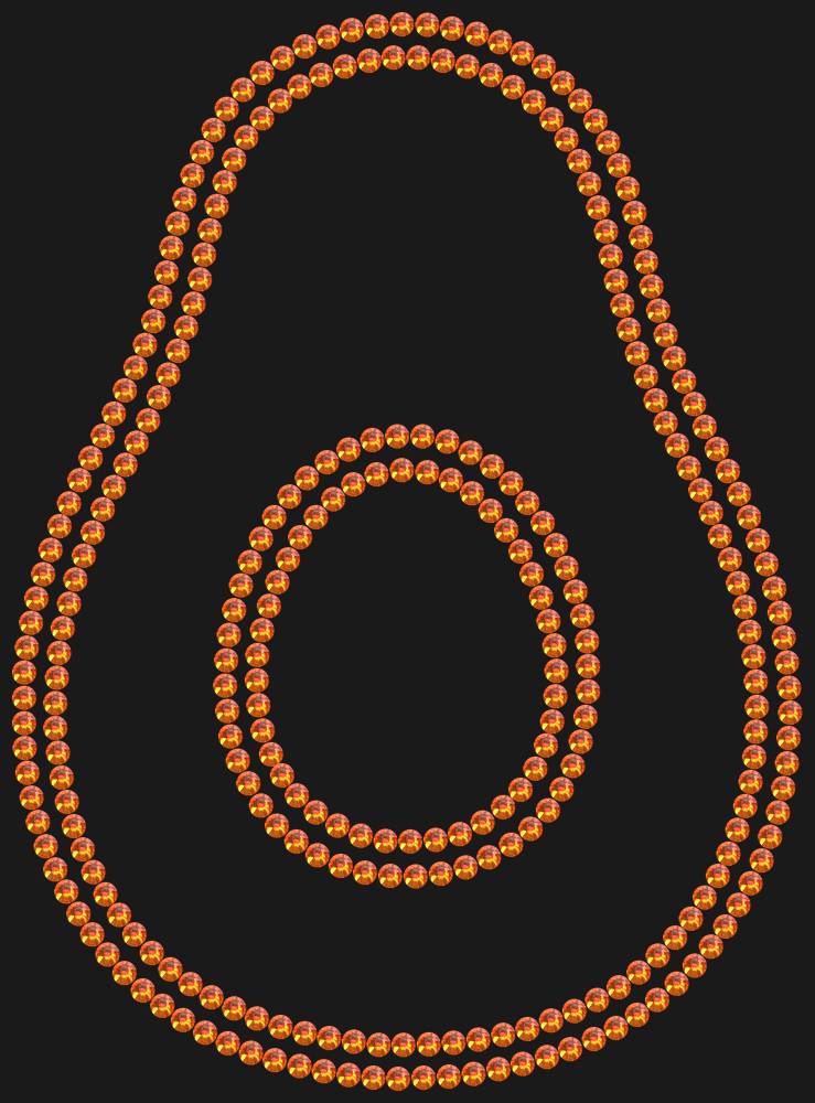 Трафарет Avocado — RHT_AVOCADO1_SS16_RED_VOLCANO