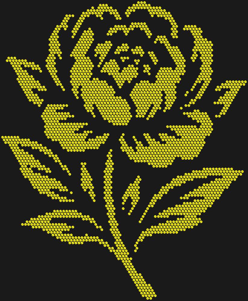Трафарет Peony — RHT_PEONY1_SS16_CITRINE