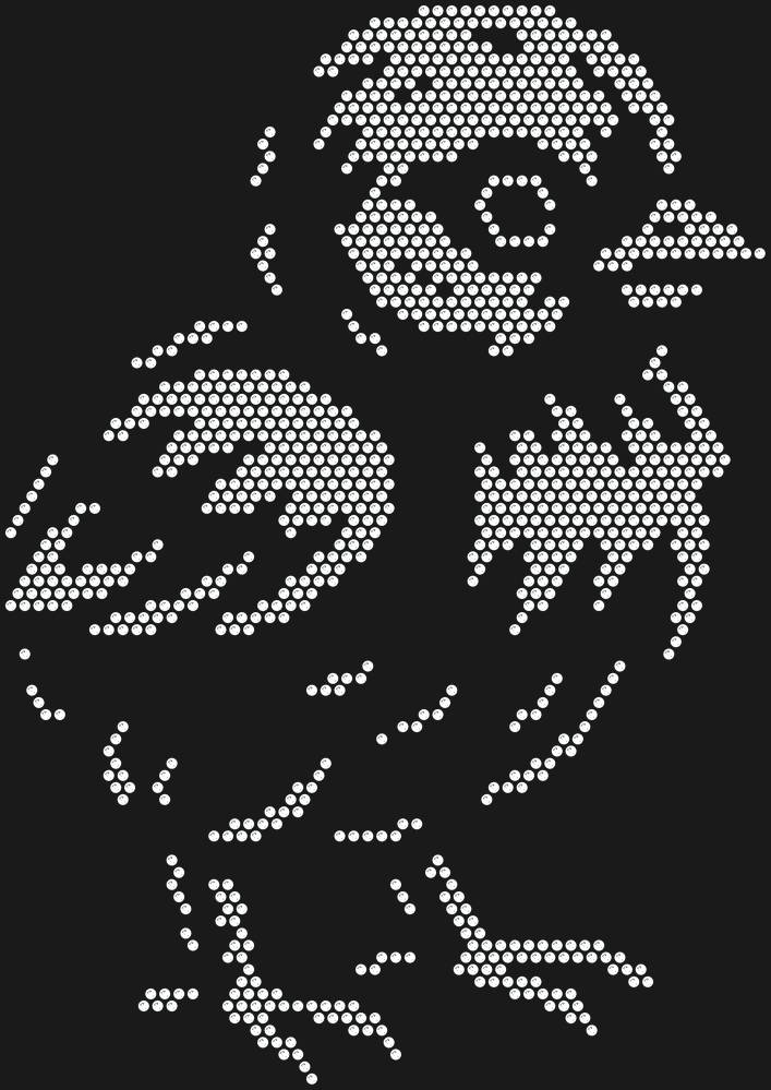 Трафарет Chick — RHT_CHICK1_SS16_CRYSTAL_CLEAR