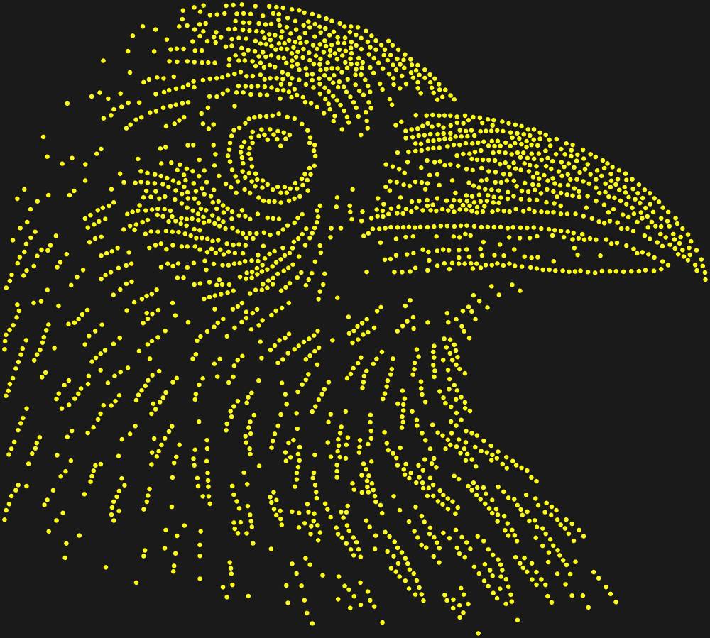 Трафарет Ворон — RHT_RAVEN1_SS16_CITRINE