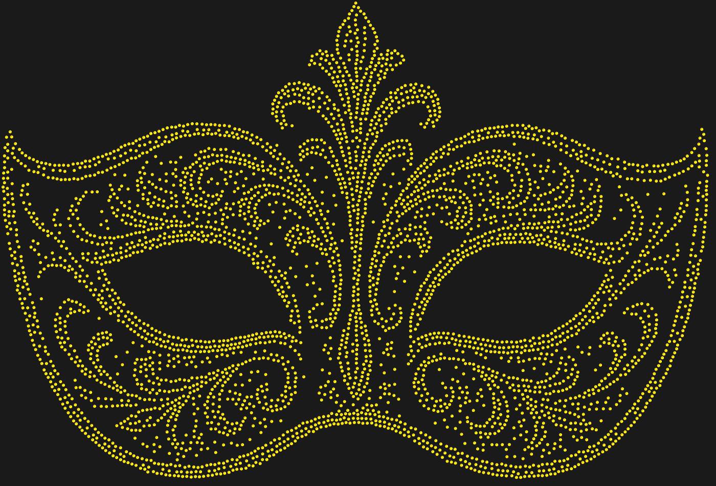 Трафарет Венецианская маска — MASK1