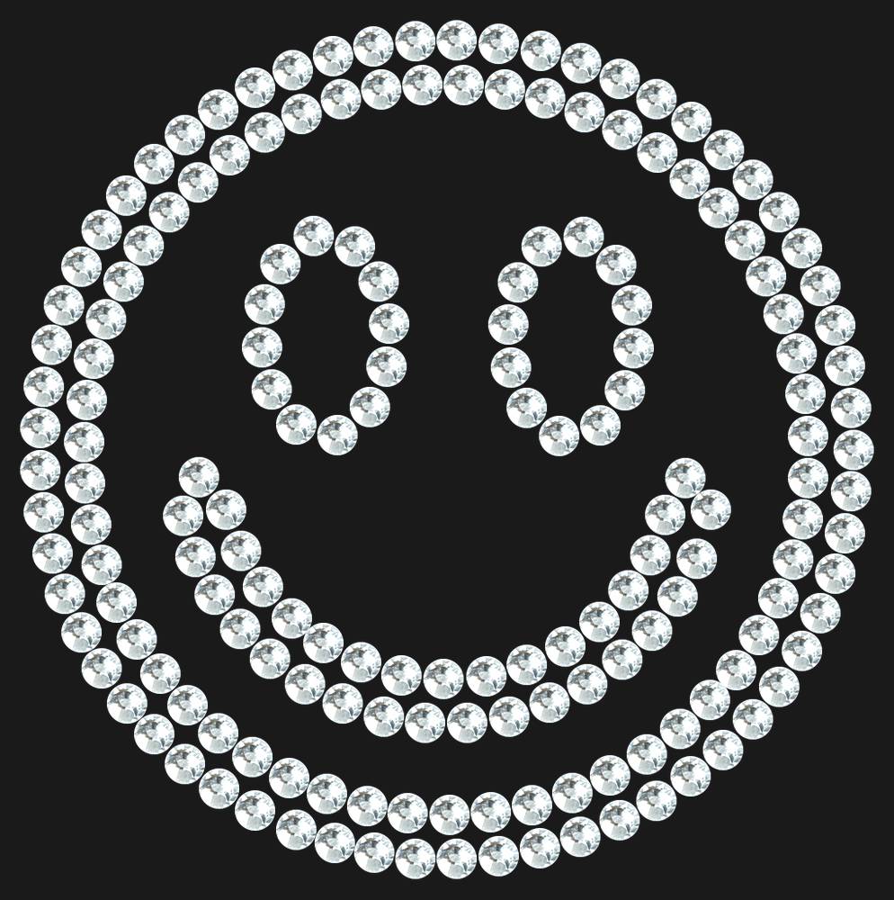 Трафарет Smiley — RHT_SMILE1_SS16_CRYSTAL_CLEAR