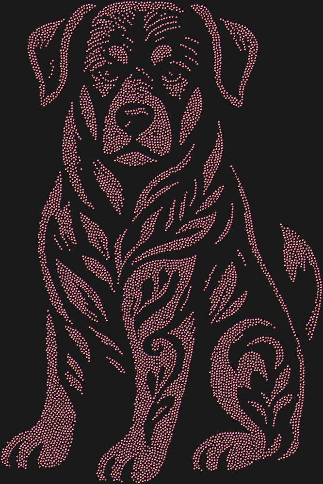 Трафарет Rottweiler — RHT_ROTTWEILER1_SS20_RAINBOW