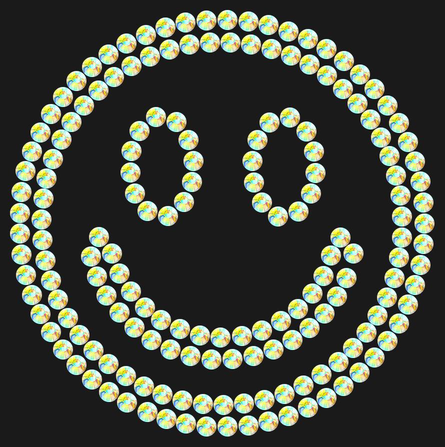 Трафарет Smiley — RHT_SMILE1_SS12_CRYSTAL_AB