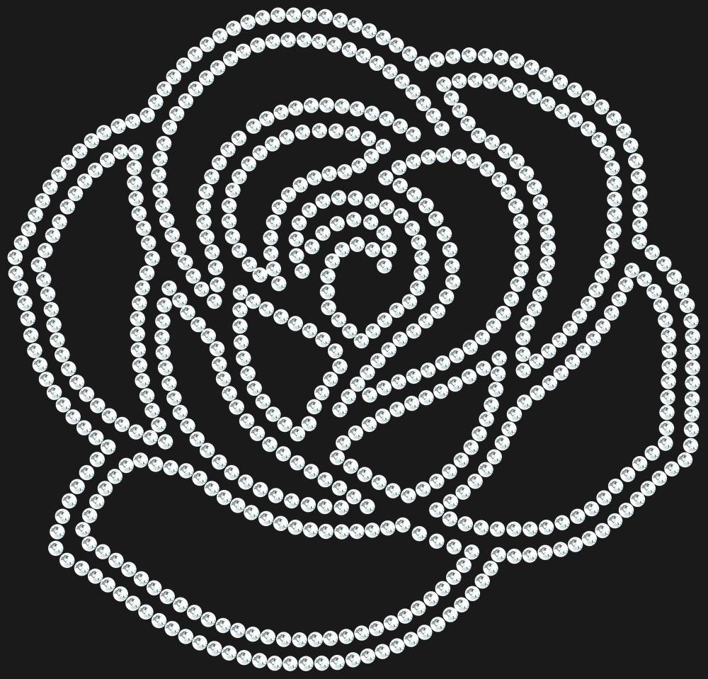 Трафарет Rose — RHT_ROSE1_SS12_CRYSTAL_CLEAR