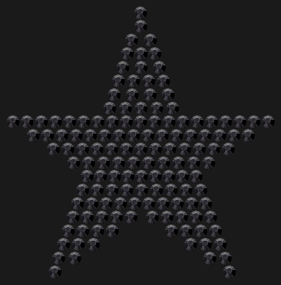 Трафарет Mini Star Classic — RHT_STAR3_SS16_JET_BLACK