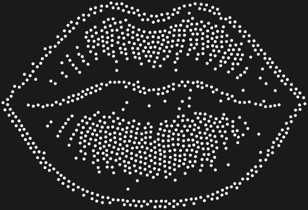 Трафарет Lips — RHT_LIPS2_SS16_CRYSTAL_CLEAR