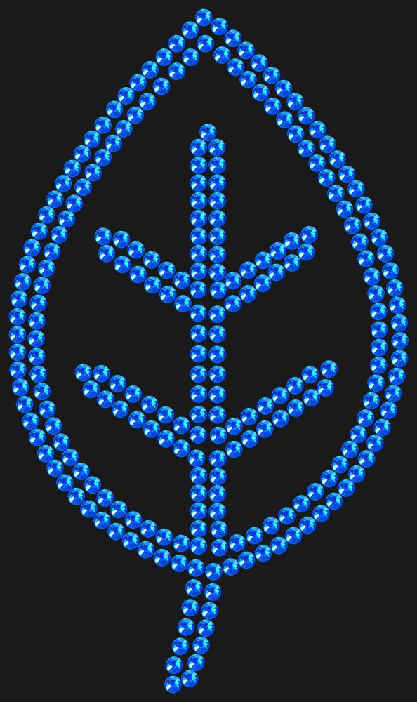 Трафарет Leaflet — RHT_LEAF1_SS10_SAPPHIRE