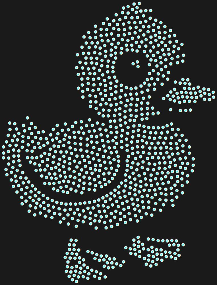 Трафарет Duckling — RHT_DUCKLING1_SS6_CRYSTAL_AB_DMC