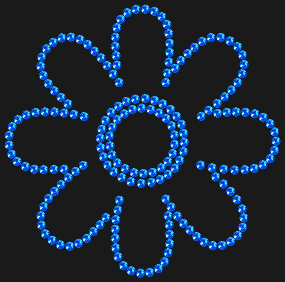 Трафарет Chamomile — RHT_FLOWER2_SS10_SAPPHIRE