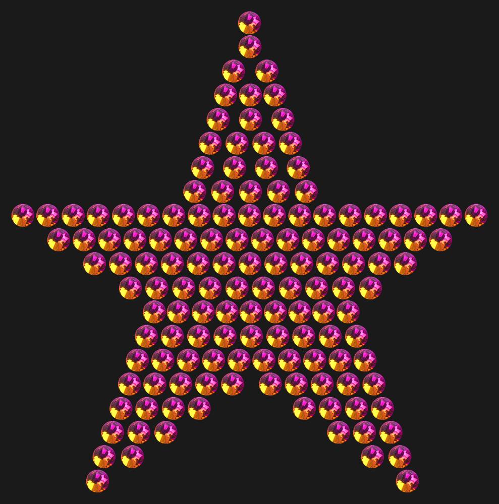 Трафарет Mini Star Classic — RHT_STAR3_SS16_RAINBOW