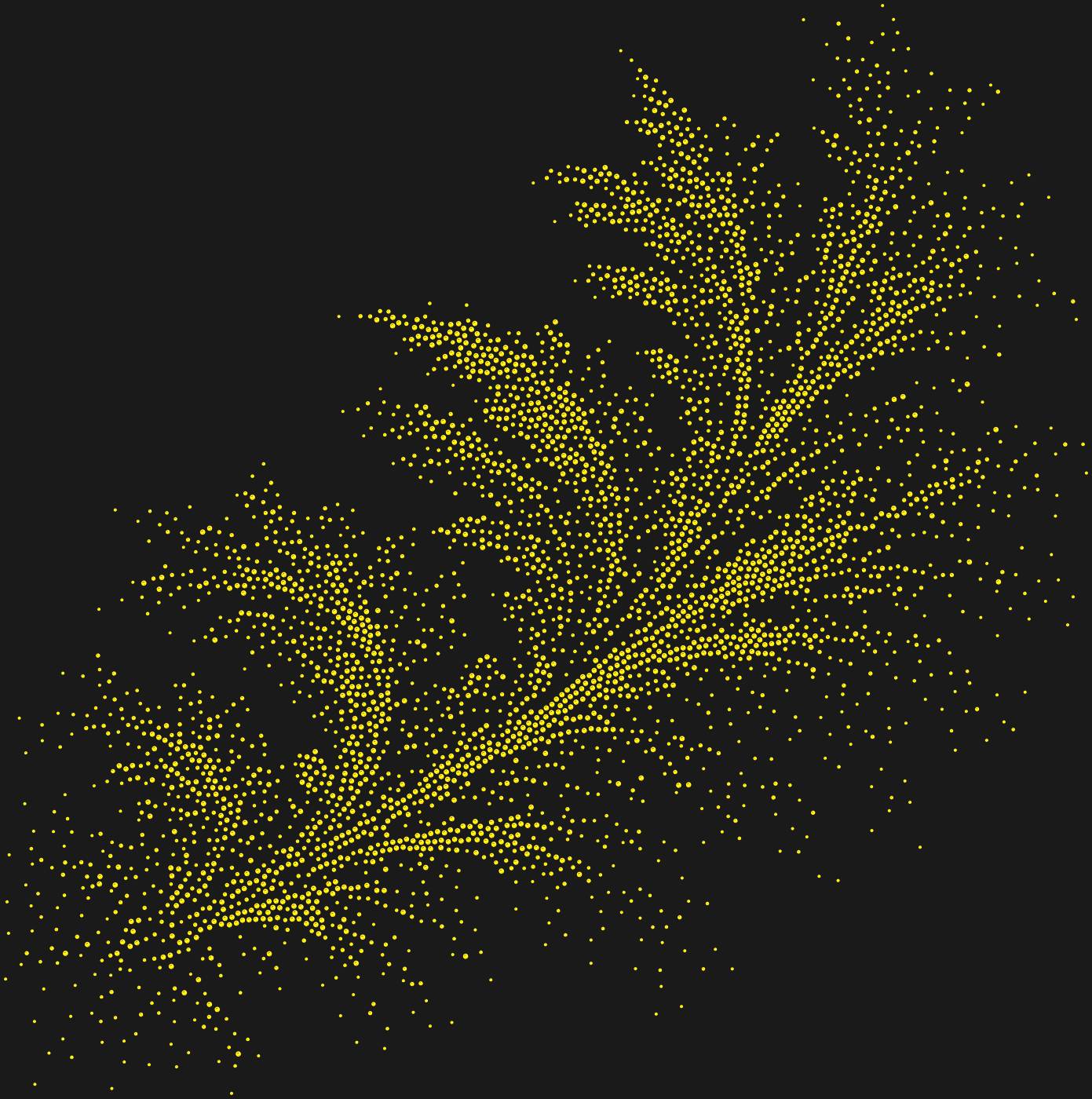 Трафарет Морозный узор — FROSTPATTERN1