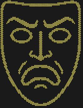 Рисунок из страз Греческая маска Трагедия, сияющий 1516 искрами, поведает историю древних эмоций, застывших в кристаллах, трогая сердце своим безмолвным величием.