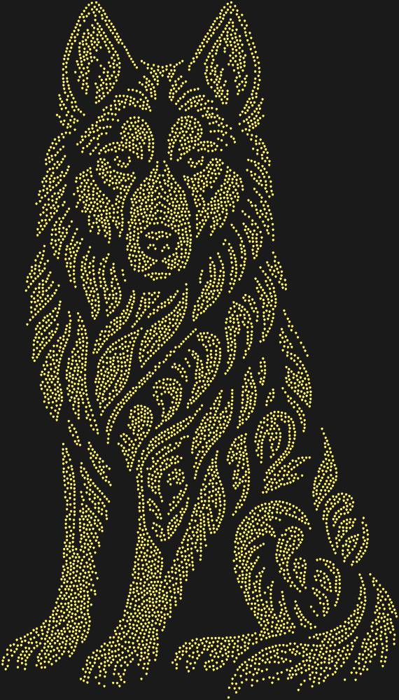 Трафарет Husky — RHT_HUSKY1_SS10_GOLD
