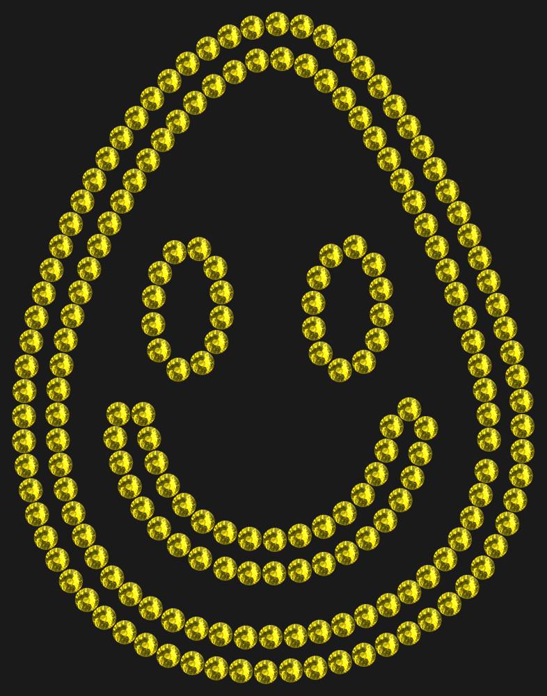 Трафарет A smile in a drop — RHT_SMILE4_SS16_OLIVE