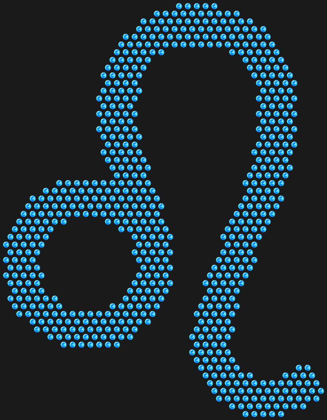Трафарет Знак зодиака Лев — ZODIACLEO1