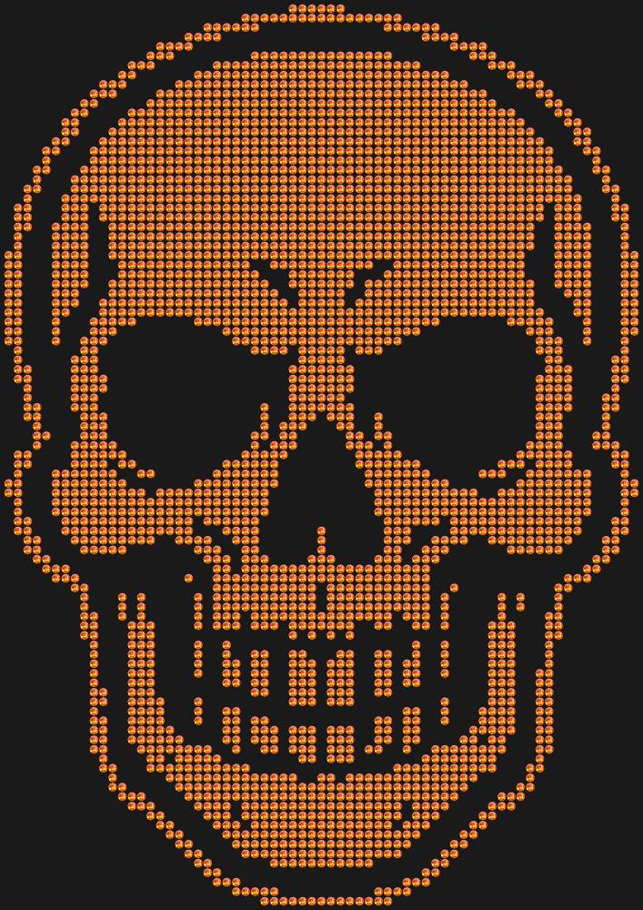Трафарет Skull — RHT_SKULL1_SS10_RED_VOLCANO