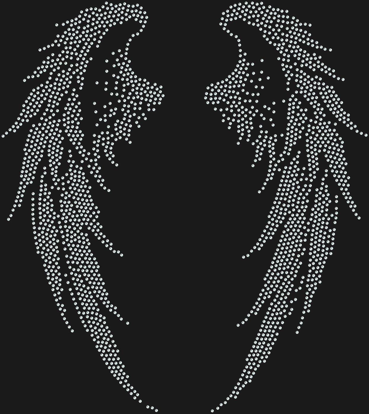 Трафарет Крылья ангела — ANGELWINGS5