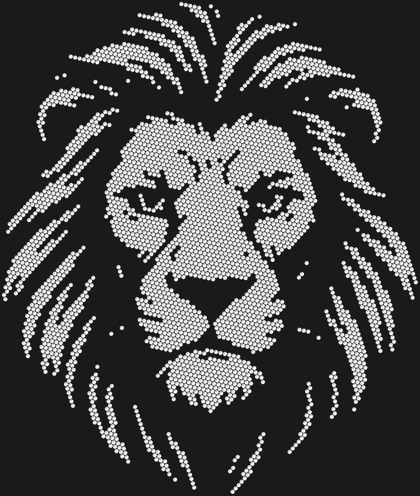 Трафарет Leo — RHT_LION1_SS12_CRYSTAL_CLEAR