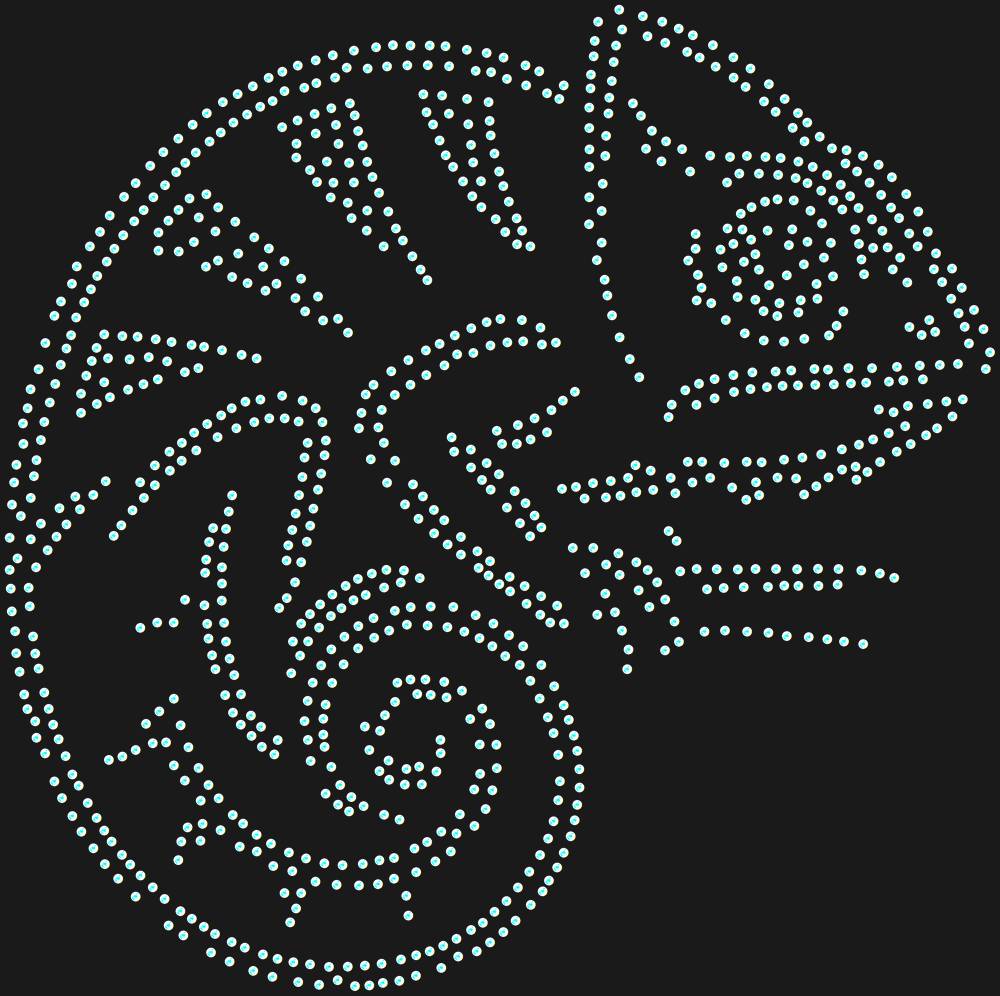 Трафарет Chameleon — RHT_CHAMELEON1_SS16_CRYSTAL_AB_DMC