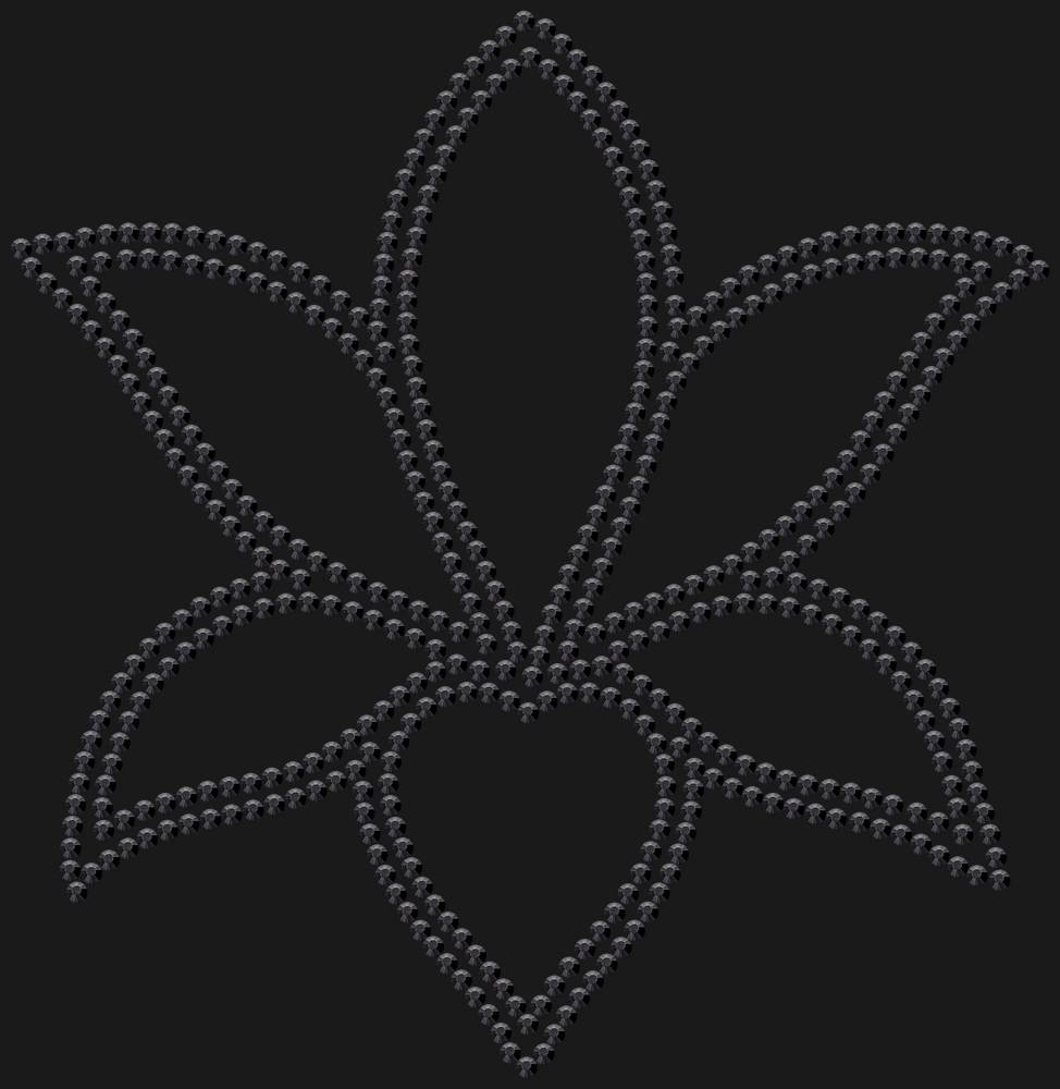 Трафарет Lily — RHT_LILY1_SS16_JET_BLACK