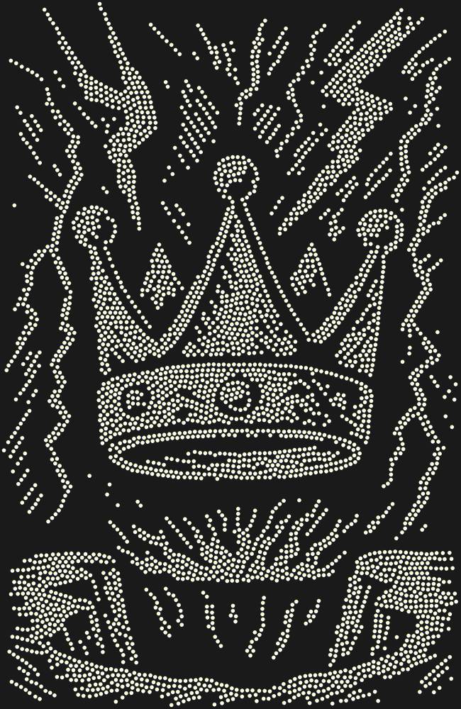 Трафарет Crown — RHT_CROWNABYSS1_SS16_CRYSTAL_AB
