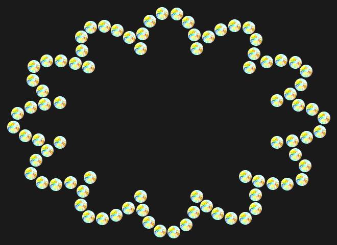 Трафарет Mini cloud — RHT_CLOUD2_SS6_CRYSTAL_AB