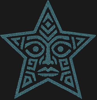 Маска Звезда - Полинезия, сияющая 4181 стразой, поведает древнюю легенду, вдохнув в ваш образ магию далёких островов и загадочную красоту южных ночей.