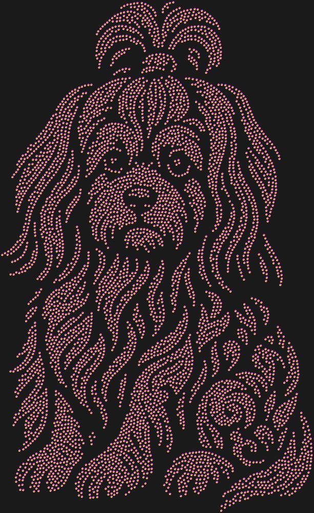 Трафарет Shih Tzu — RHT_SHIHTZU1_SS20_RAINBOW