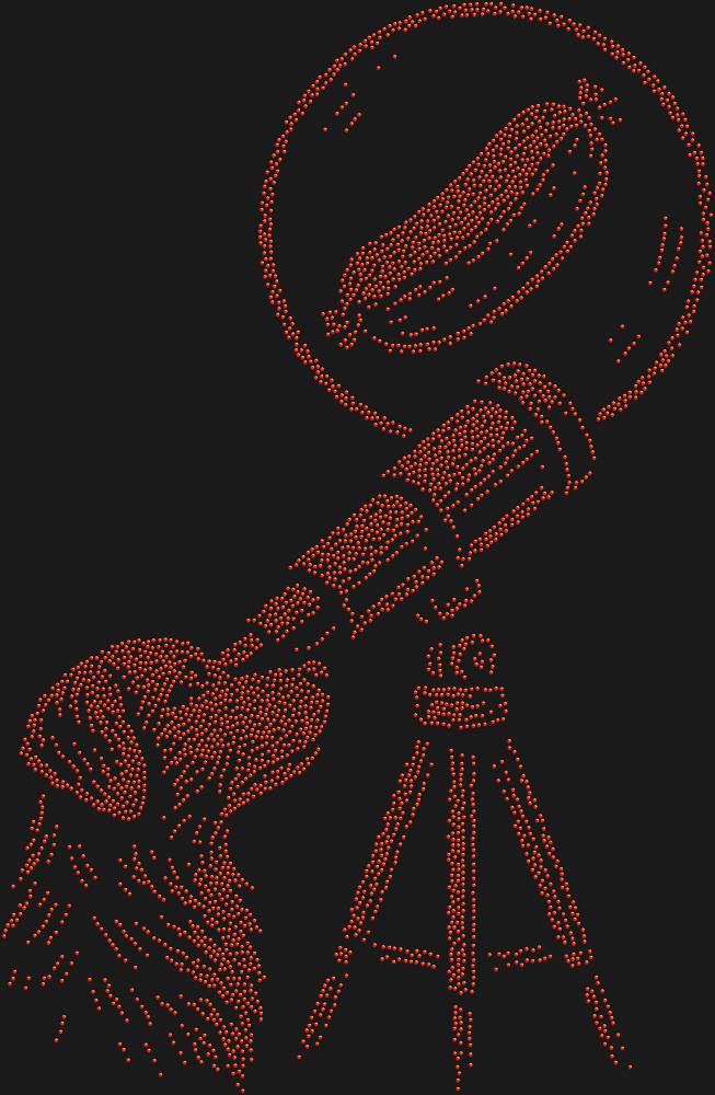 Трафарет Astronomer-dog — RHT_DOG6_SS5_LT_SIAM