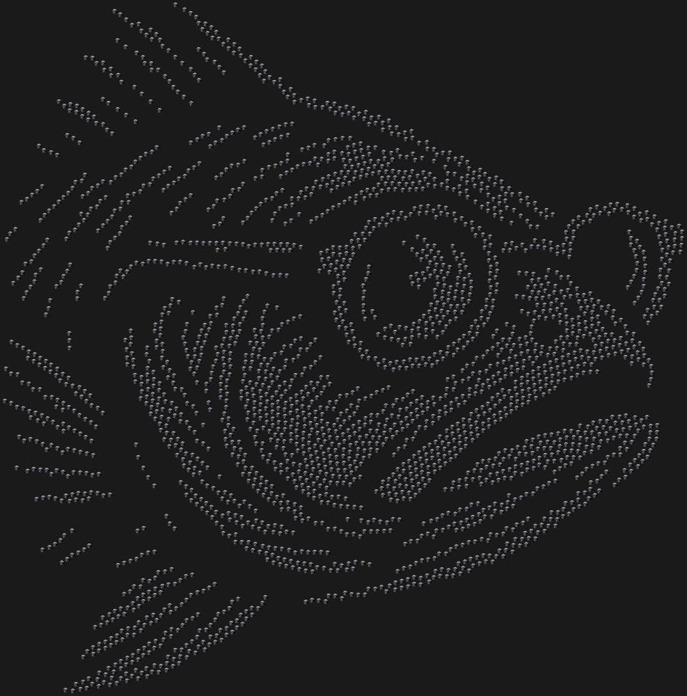Трафарет Рыба в очках — RHT_FISHGLASS1_SS10_JET_BLACK
