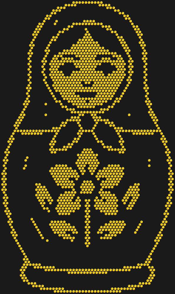 Трафарет Matryoshka doll — RHT_MATRYOSHKA1_SS16_TOPAZ