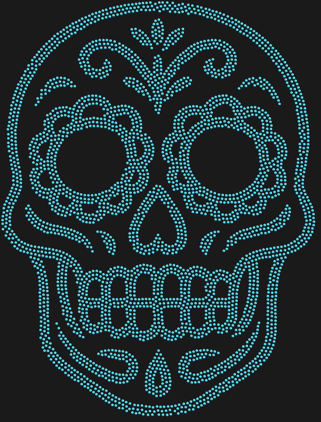 Трафарет Маска Череп мексиканской Диа де лос Муэртос — SKULLMASK1