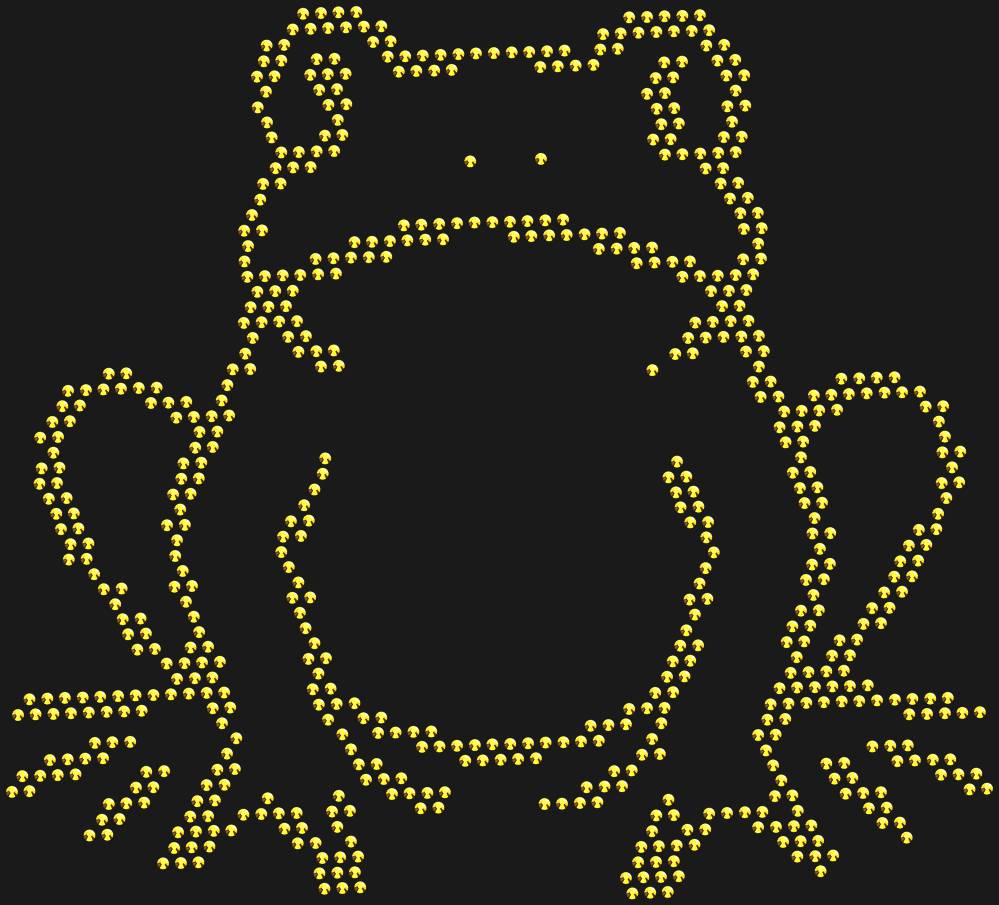 Трафарет Frog — RHT_FROG1_SS10_GOLD