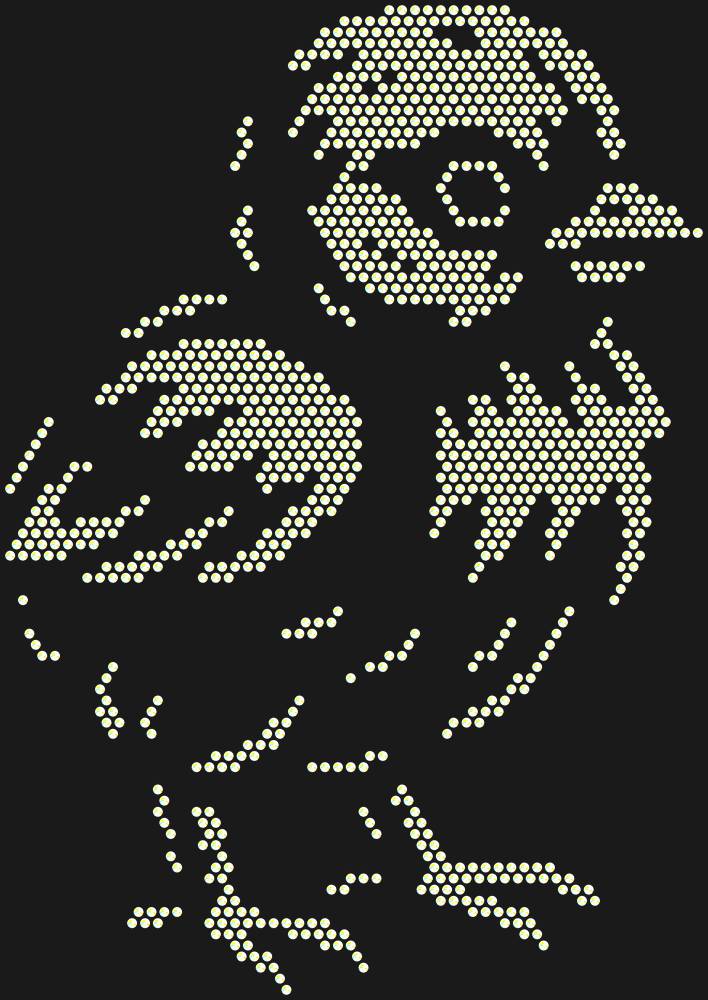 Трафарет Chick — RHT_CHICK1_SS20_CRYSTAL_AB