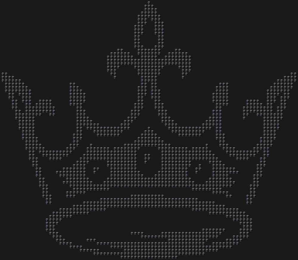 Трафарет Crown — RHT_CROWN2_SS16_JET_BLACK