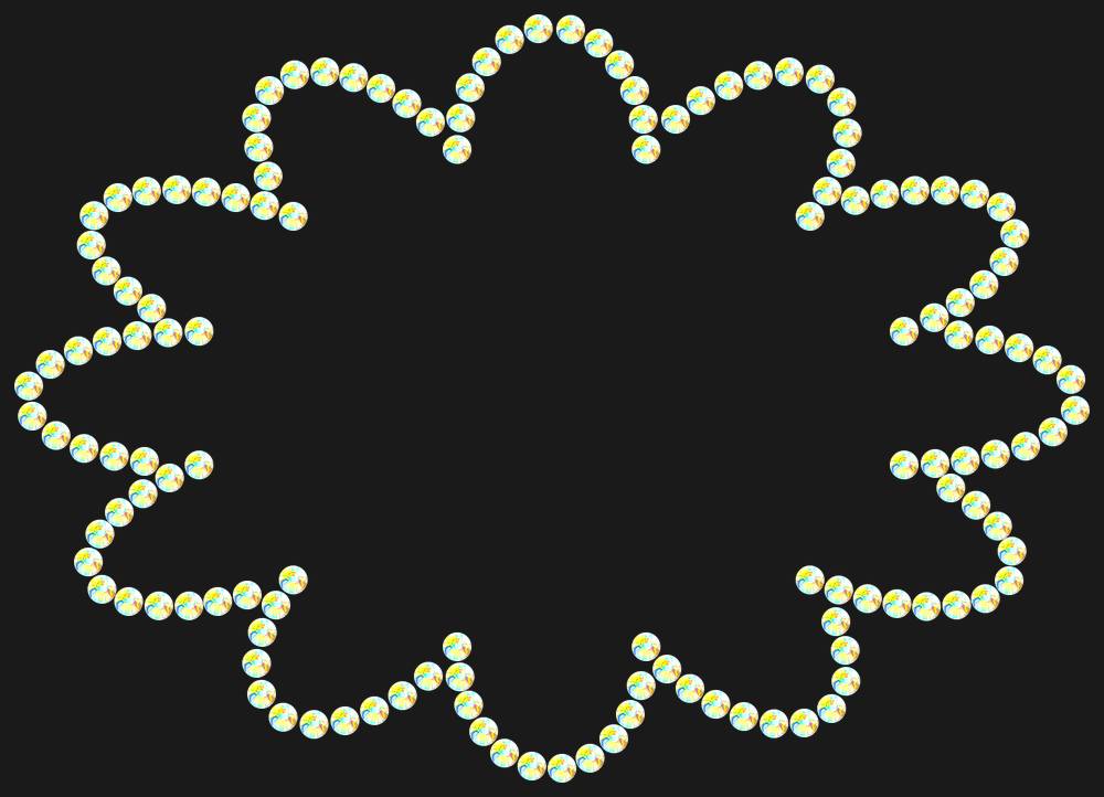 Трафарет Speech bubble — RHT_CLOUD1_SS12_CRYSTAL_AB