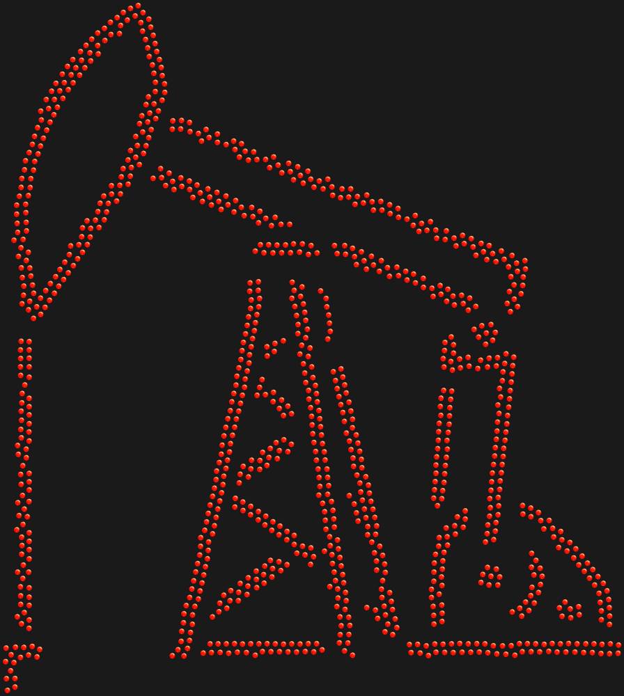 Трафарет Oil rig — RHT_OIL1_SS10_LT_SIAM