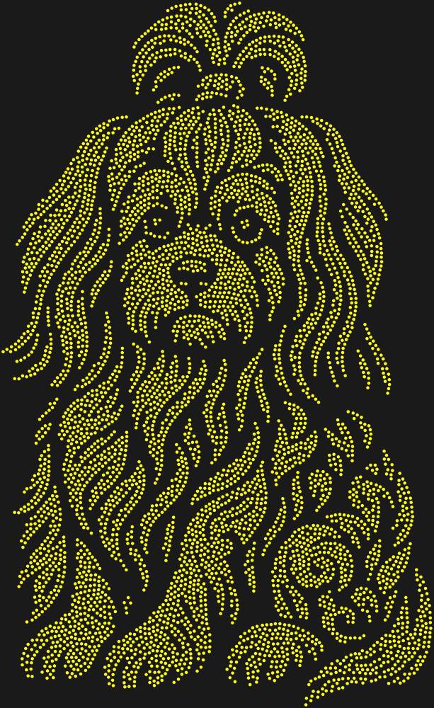 Трафарет Ши-тцу — RHT_SHIHTZU1_SS16_CITRINE
