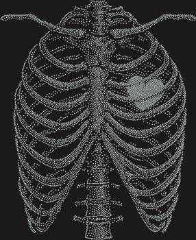 «Сердце в клетке» – это 7942 искрящиеся стразы, что заворожат взгляд и подарят вашему творчеству дыхание истинной роскоши.