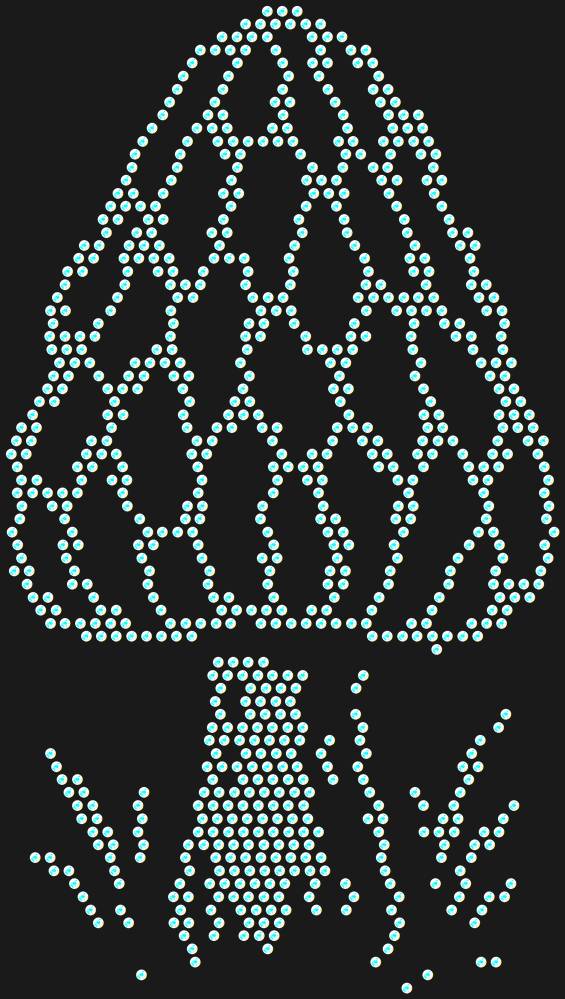 Трафарет Morel — RHT_MOREL1_SS6_CRYSTAL_AB_DMC