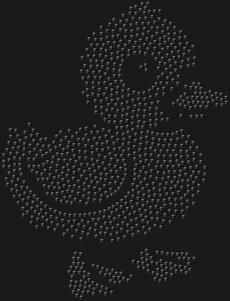 Трафарет Duckling — RHT_DUCKLING1_SS10_JET_BLACK