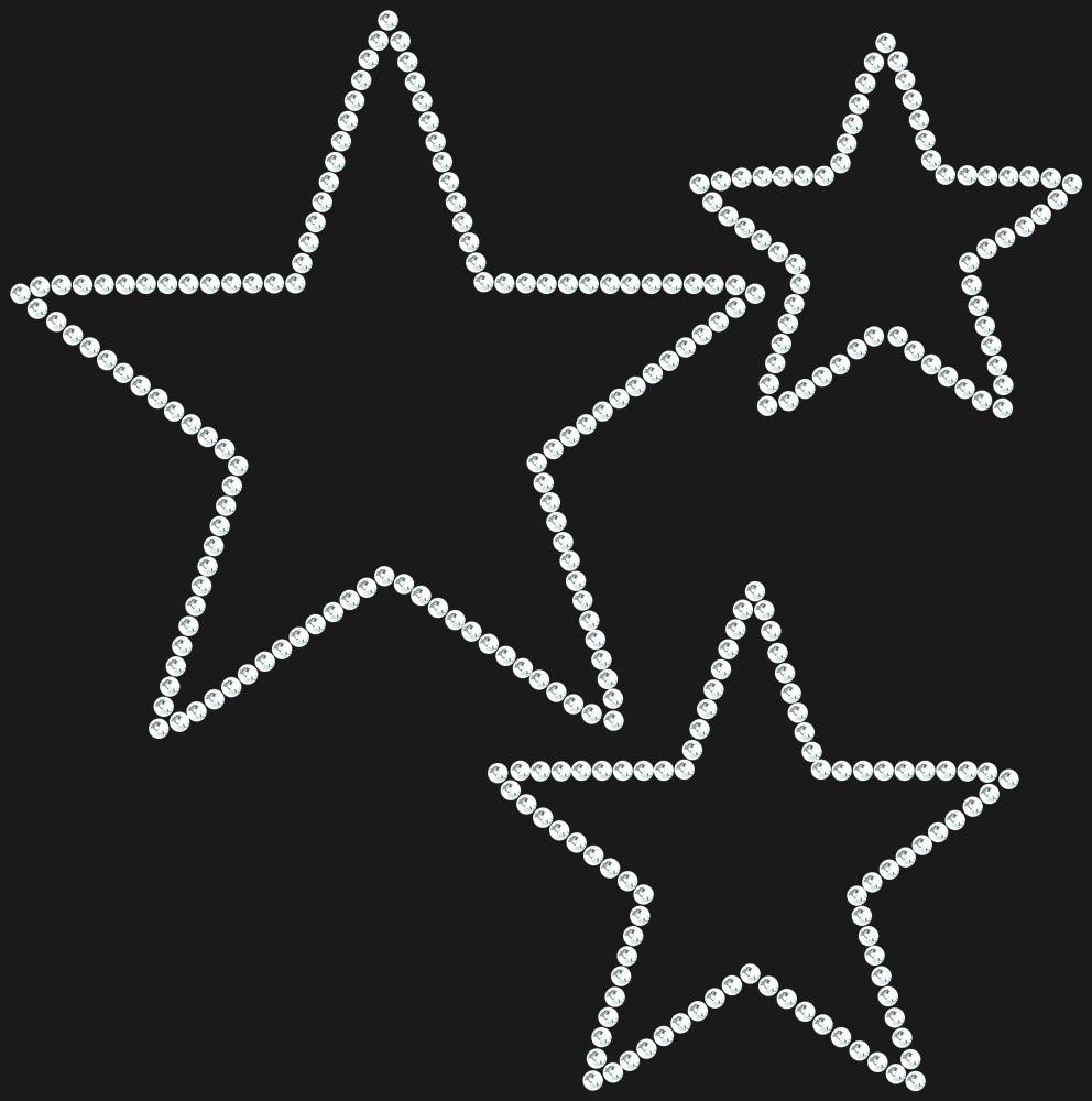 Трафарет Stars — RHT_STARS1_SS10_CRYSTAL_CLEAR