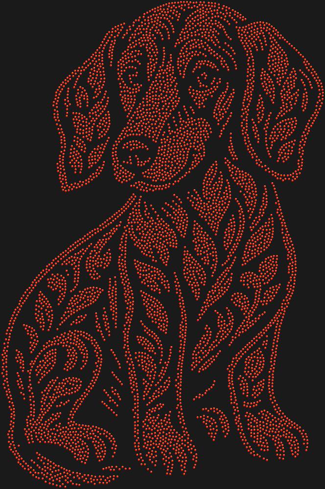 Трафарет Щенок таксы — RHT_DACHSHUNDPUPPY1_SS4_LT_SIAM