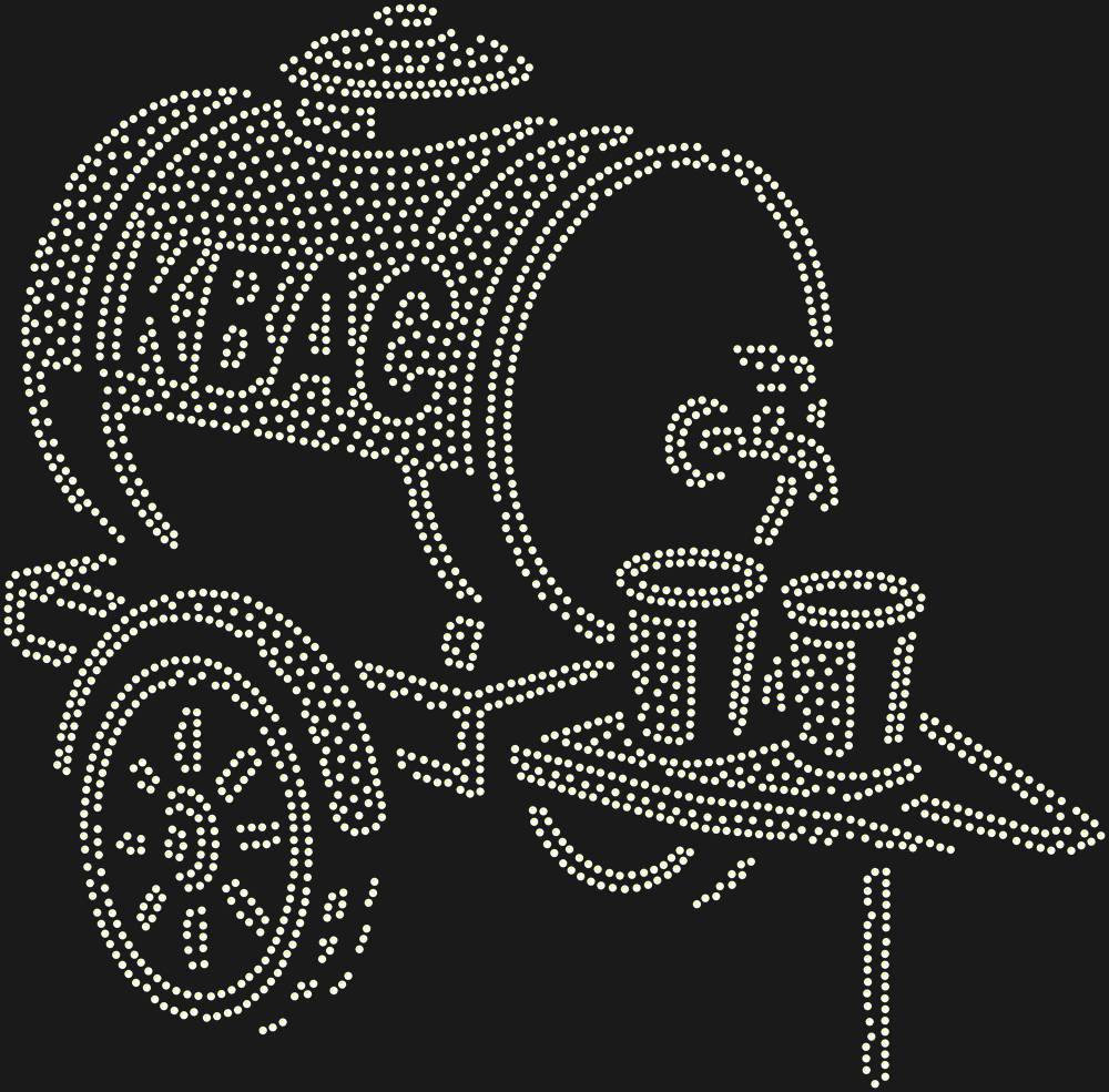 Трафарет Barrel of kvass — RHT_KVASS1_SS12_CRYSTAL_AB