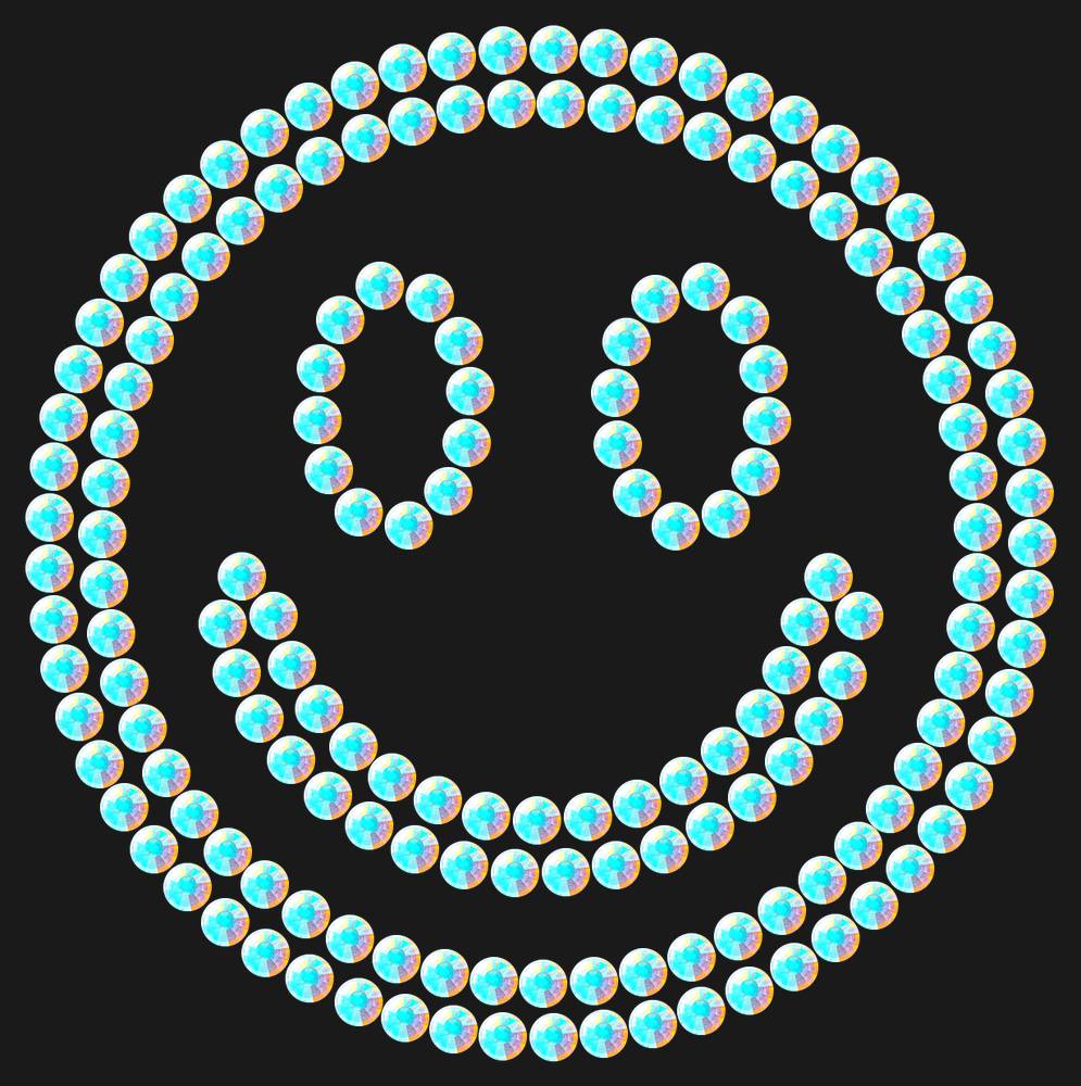 Трафарет Smiley — RHT_SMILE1_SS20_CRYSTAL_AB_DMC
