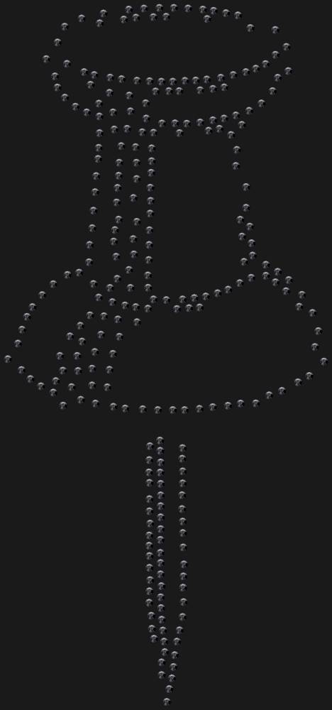 Трафарет Pushpin — RHT_PIN1_SS16_JET_BLACK
