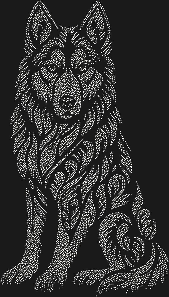 Трафарет Husky — RHT_HUSKY1_SS12_CRYSTAL_AB