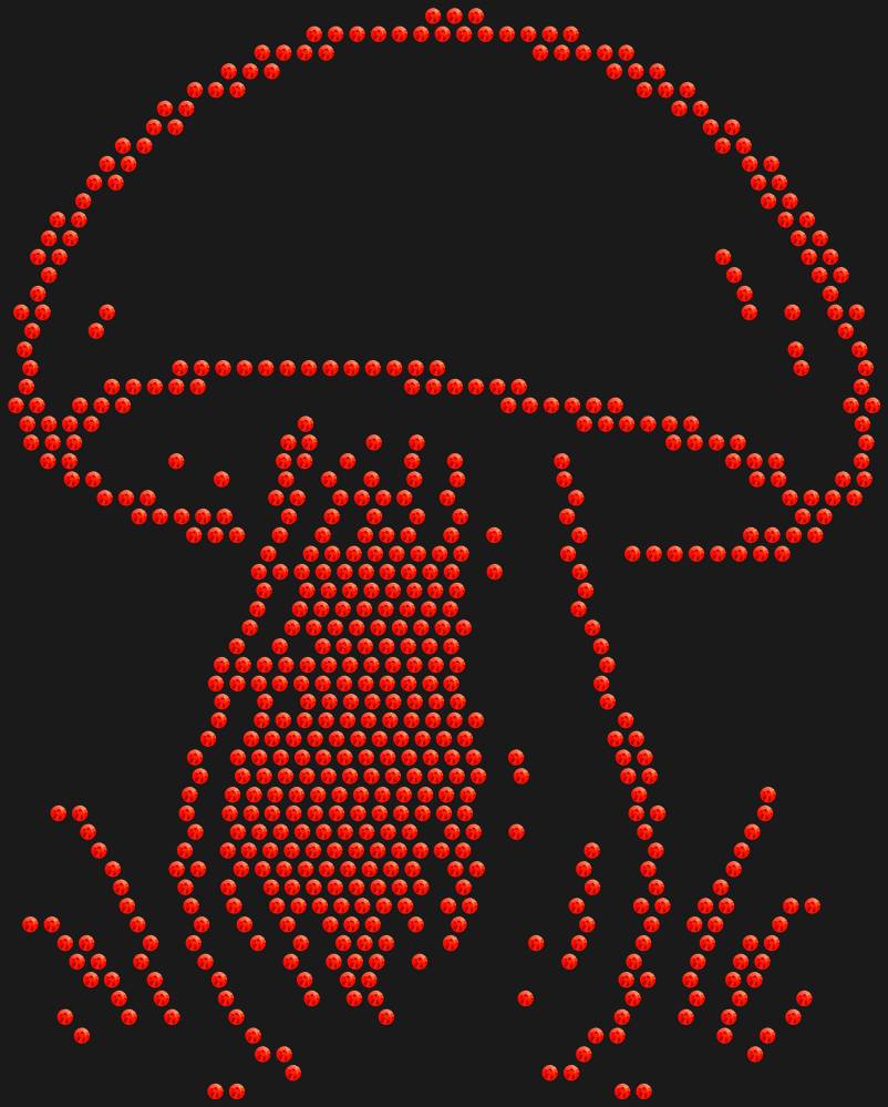 Трафарет Porcino mushroom — RHT_WHITEMUSHROOM1_SS10_LT_SIAM