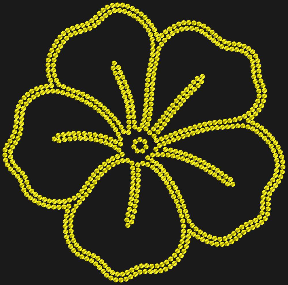 Трафарет Petunia — RHT_PETUNIA1_SS16_CITRINE